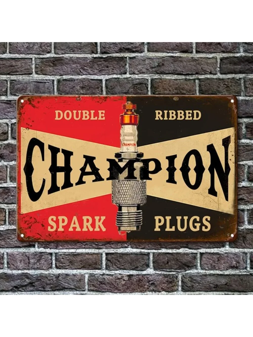 Retro Vintage Metal Tin Signs for Garage Decor | Old Car & Gas Station Wall Art